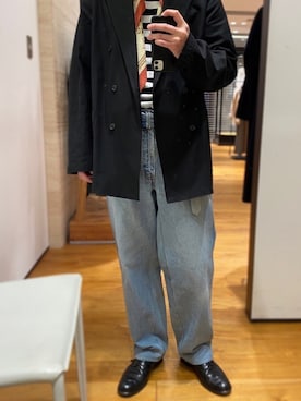 「Graphpaper（グラフペーパー）のアイテム」を使った、take_toさん（メンズ・172cm）の春コーディネート