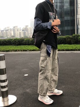 国民渣渣男さんのコーディネート