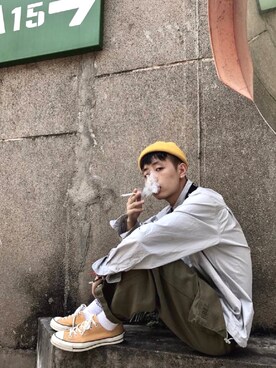 国民渣渣男さんのコーディネート