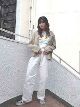 xgirl テーラードジャケット X-girlのテーラードジャケットを使った人気ファッション
