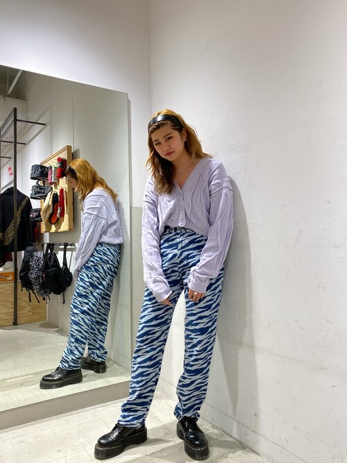 Xlarge X Girl ルミネエスト新宿堂中映希さんのカーディガン ボレロを使ったコーディネート Zozotown