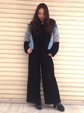 SATOMIさん（レディース・161cm）の冬コーディネート