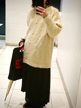 「CHUMS（チャムス）のアイテム（ハンドバッグ）」を使った、ばにらさん（レディース・153cm）の春コーディネート