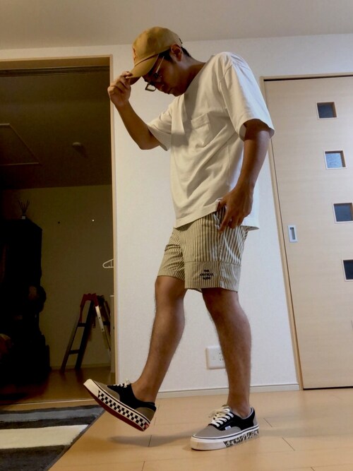 畑さん スニーカーを使ったコーディネート Wear