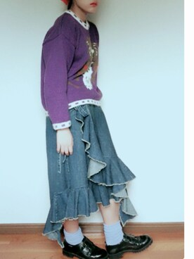 ローファーを使った 学校私服 のレディース人気ファッションコーディネート 地域 日本 Wear