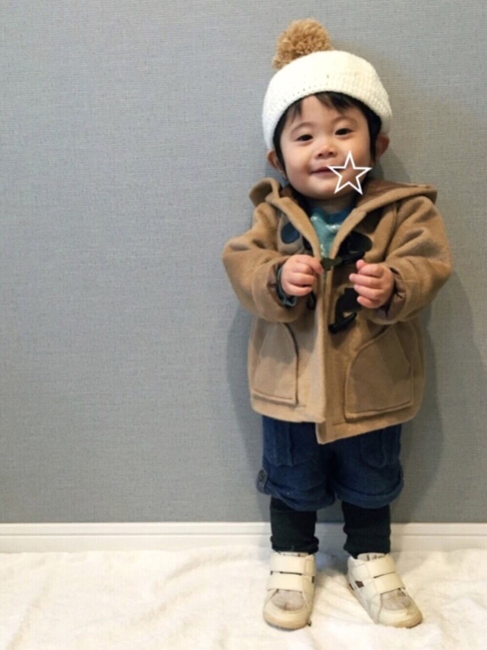 CA ISMのダッフルコートを使ったコーディネート WEAR