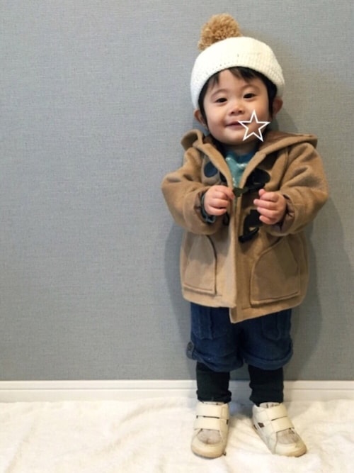 CA ISMのダッフルコートを使ったコーディネート WEAR