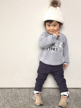 tooowaさん(キッズ・80cm)の秋コーディネート