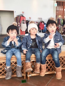 tooowaさん（キッズ・80cm）の秋コーディネート