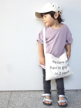 tooowaさん（キッズ・80cm）の夏コーディネート