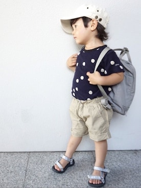 tooowaさん（キッズ・80cm）の夏コーディネート