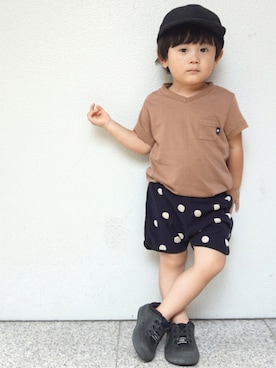 tooowaさん（キッズ・90cm）の夏コーディネート