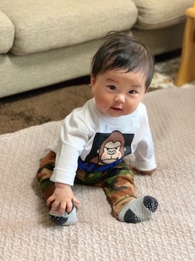 yuto@airiさん（キッズ・70cm）の春コーディネート