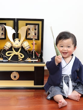 yuto@airiさん（キッズ・70cm）の春コーディネート