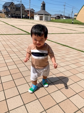 yuto@airiさん(キッズ・70cm)の秋コーディネート