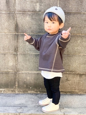 yuto@airiさん（キッズ・90cm）の秋コーディネート