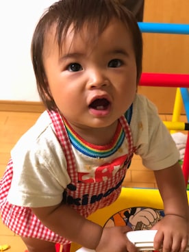 rumiiii×riana×ririさんのコーディネート