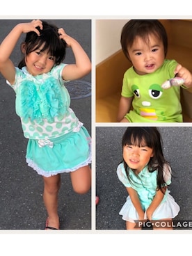 rumiiii×riana×ririさんのコーディネート