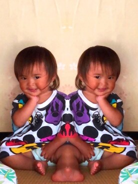 rumiiii×riana×ririさんのコーディネート