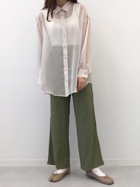 naoさん（レディース・160cm）の夏コーディネート