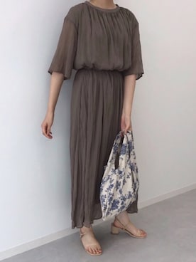 naoさん（レディース・160cm）の夏コーディネート