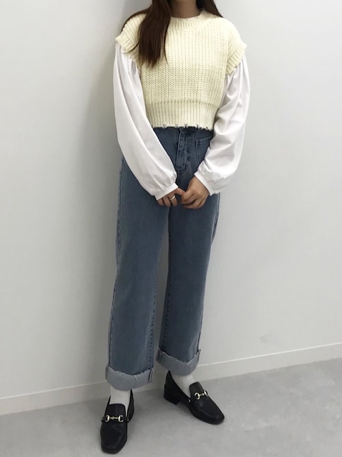 【新品未使用】kicuri ダブルベルトワイドデニム(Mサイズ) Double Belt Wide Denim – kicuri