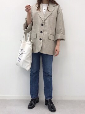 naoさん（レディース・160cm）の秋コーディネート