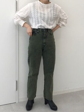 「Zoe Jenko（ゾエジェンコ）のアイテム」を使った、naoさん（レディース・160cm）の秋コーディネート