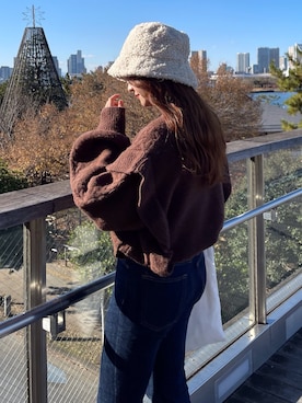 naoさん（レディース・160cm）の冬コーディネート