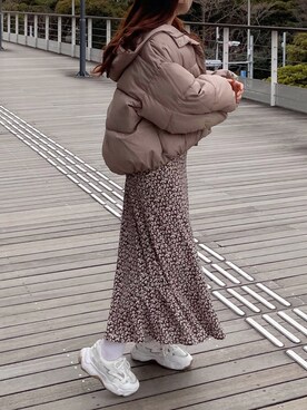 naoさん（レディース・160cm）の冬コーディネート