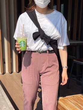 naoさん（レディース・160cm）の夏コーディネート