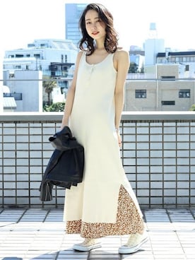 akaneさん（レディース・162cm）の夏コーディネート