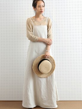 akaneさん（レディース・162cm）の夏コーディネート