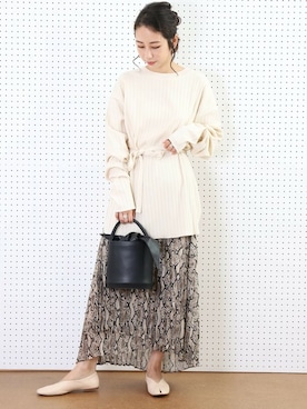 akaneさん（レディース・162cm）の秋コーディネート