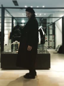 UNITED TOKYO Super140 メルトンベルテッドダブルロングコート UNITED TOKYO（ユナイテッドトウキョウ）の「Super140'sベルテッド