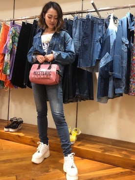 rairaiさん（レディース・159cm）の秋コーディネート