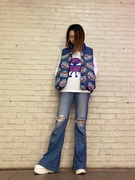 rairaiさん（レディース・159cm）の冬コーディネート