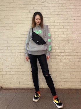 rairaiさん（レディース・159cm）の冬コーディネート