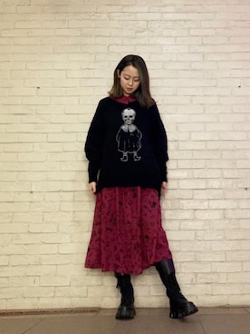 rairaiさん(レディース・159cm)の冬コーディネート