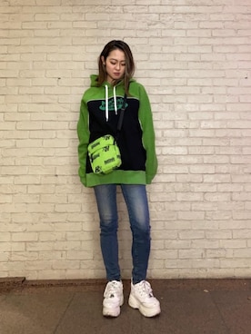 rairaiさん（レディース・159cm）の冬コーディネート