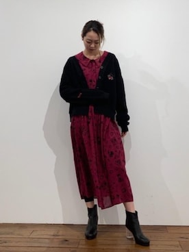 rairaiさん（レディース・159cm）の冬コーディネート