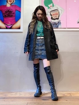 rairaiさん（レディース・159cm）の春コーディネート