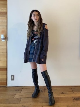 rairaiさん（レディース・159cm）の春コーディネート