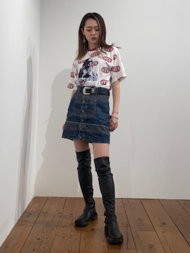 rairaiさん（レディース・159cm）の春コーディネート