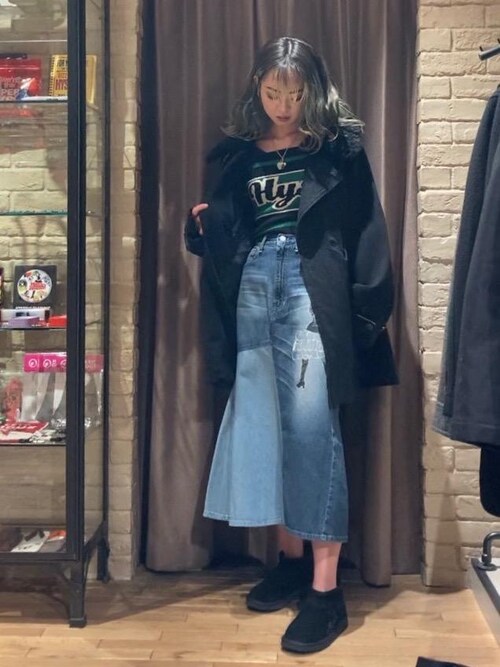 HYSTERIC GLAMOUR（ヒステリックグラマー）の「SPORTS LOGO ネック