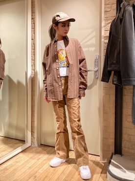 rairaiさん（レディース・159cm）の冬コーディネート