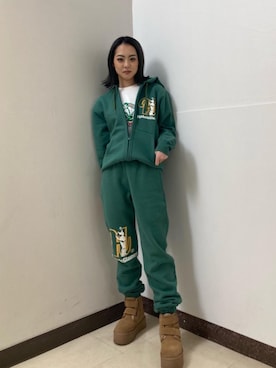 rairaiさん（レディース・159cm）の冬コーディネート