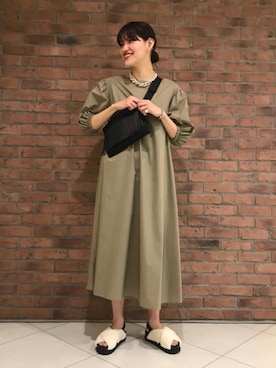 Hikaru Hoshibaさん（レディース・169cm）の夏コーディネート