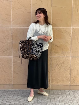 Hikaru Hoshibaさん（レディース・169cm）の冬コーディネート