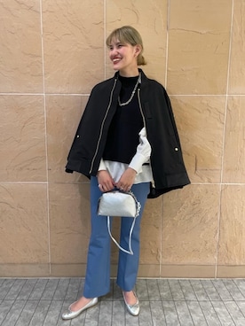 Hikaru Hoshibaさん（レディース・169cm）の春コーディネート